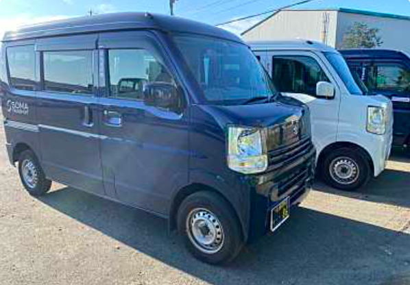 Cars used for delivery business